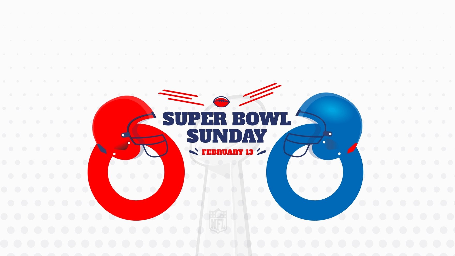 Super Bowl Sunday Youtube Banner Template