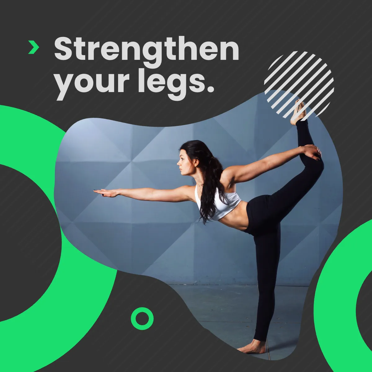 Free Gym Puzzle Post, Instagram, Facebook Template to Edit Online