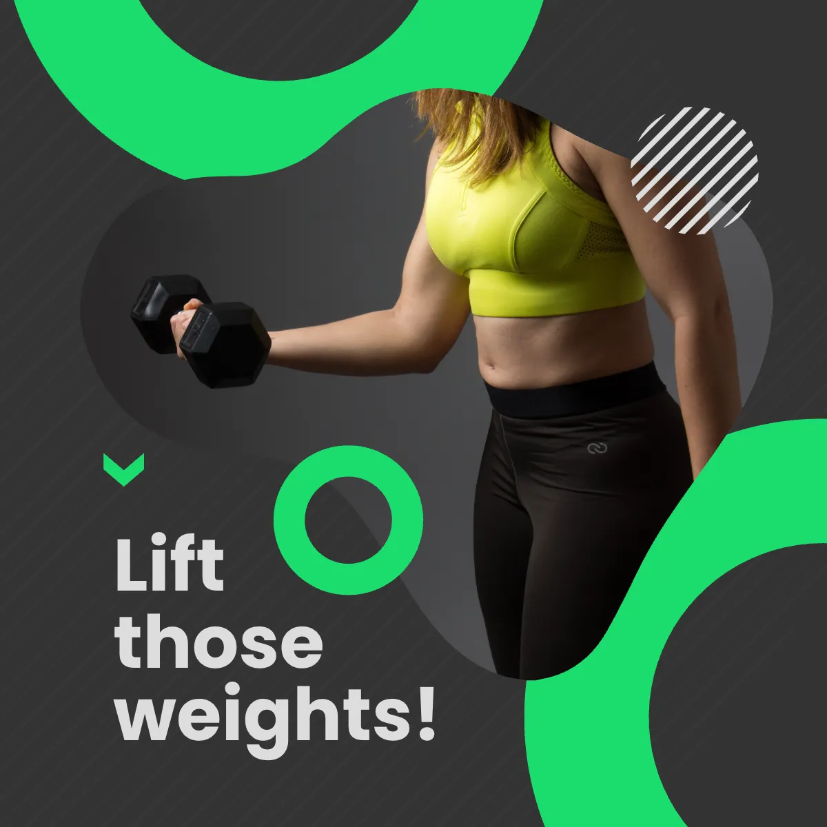 Free Gym Puzzle Post, Instagram, Facebook Template to Edit Online