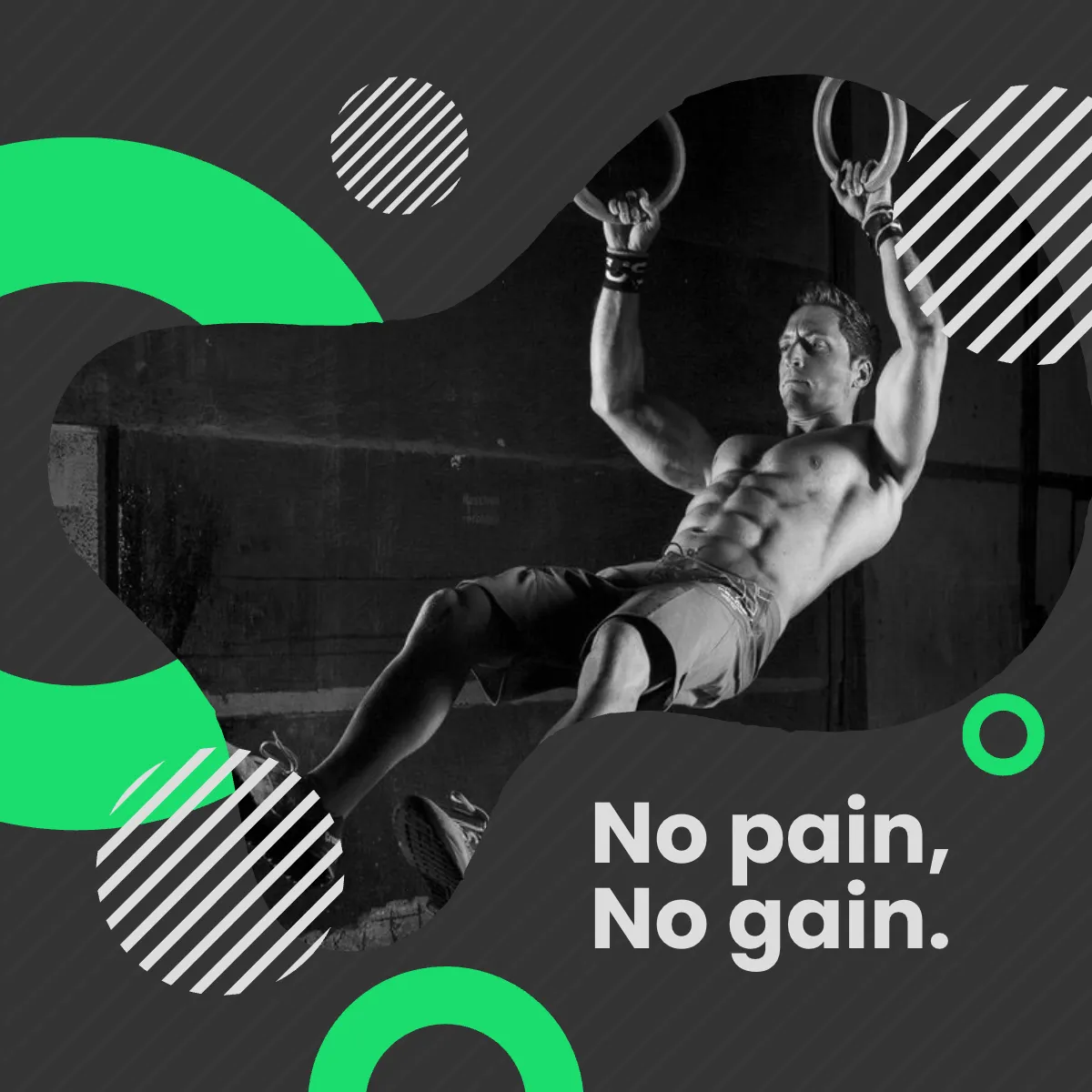 Free Workout Puzzle Post, Instagram, Facebook Template to Edit Online