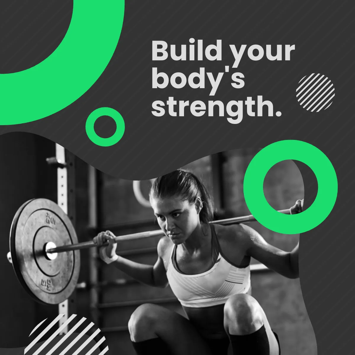 Free Workout Puzzle Post, Instagram, Facebook Template to Edit Online