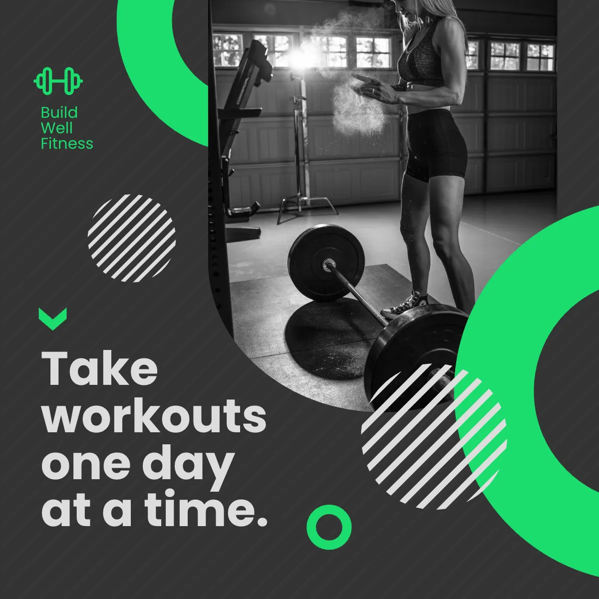 Free Workout Puzzle Post, Instagram, Facebook Template to Edit Online