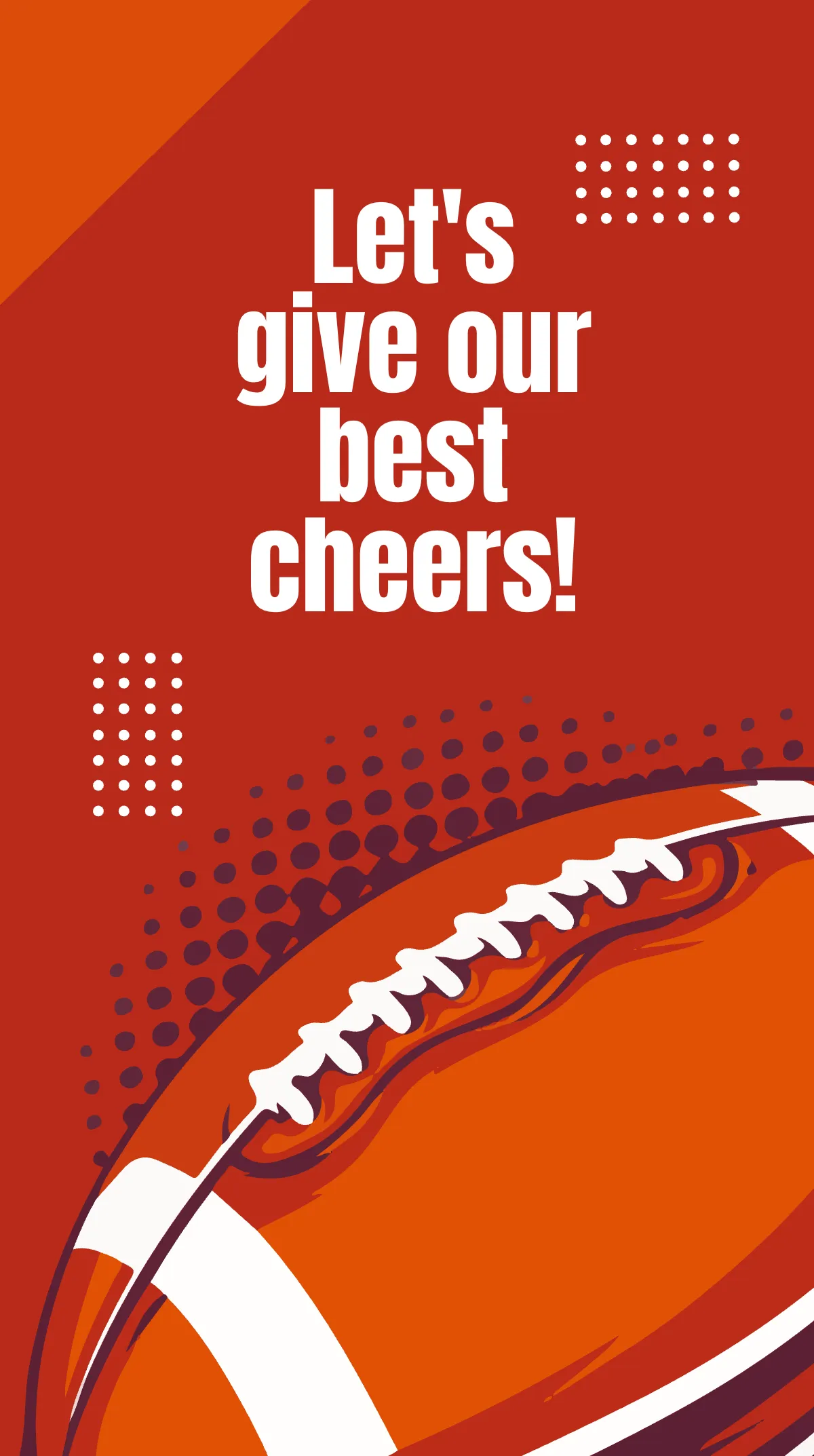 Free Super Bowl Watch Party Instagram Story Template to Edit Online