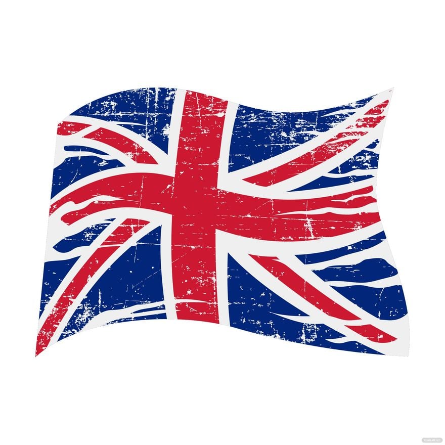 Free Worn UK Flag Vector