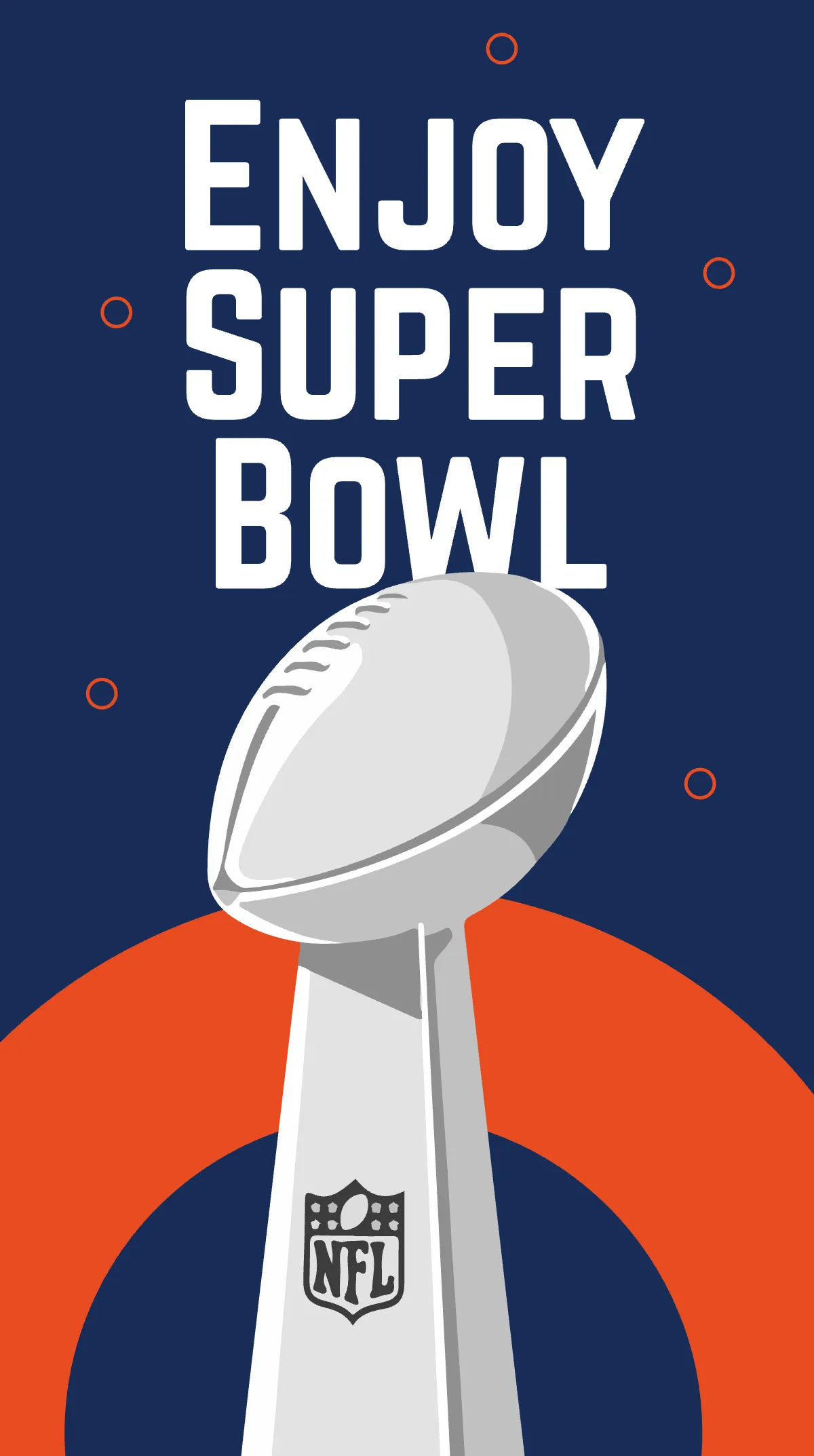 Free Super Bowl Giveaway Instagram Story Template to Edit Online