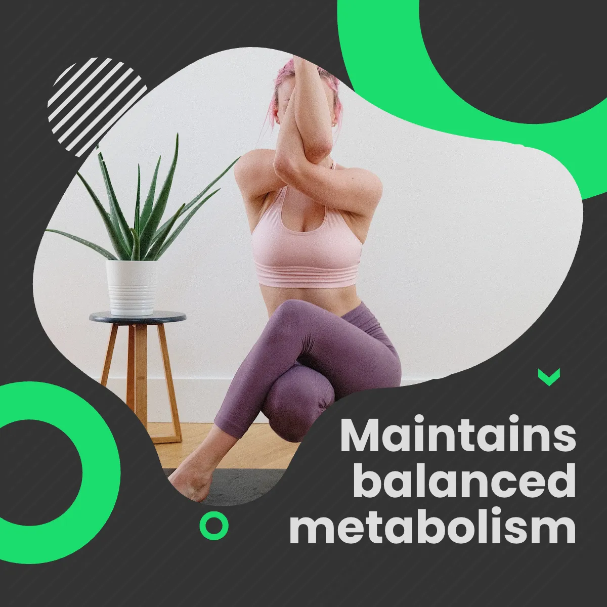 Free Yoga Exercise Puzzle Post, Instagram, Facebook Template to Edit Online