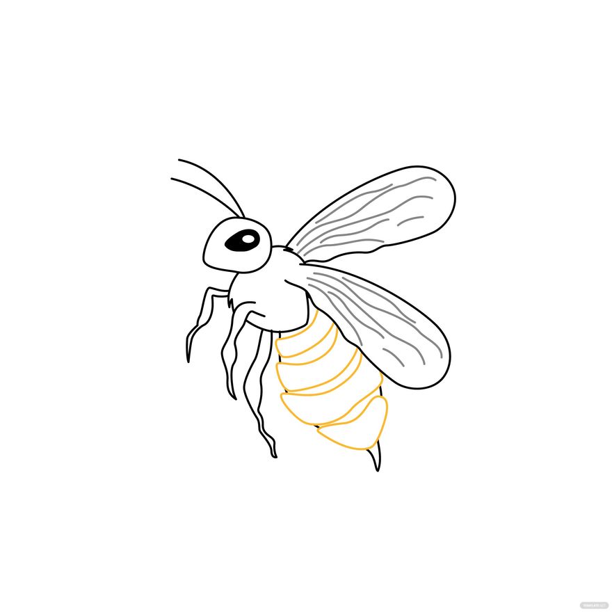 Free Happy Bee Vector - EPS, Illustrator, JPG, PNG, SVG | Template.net