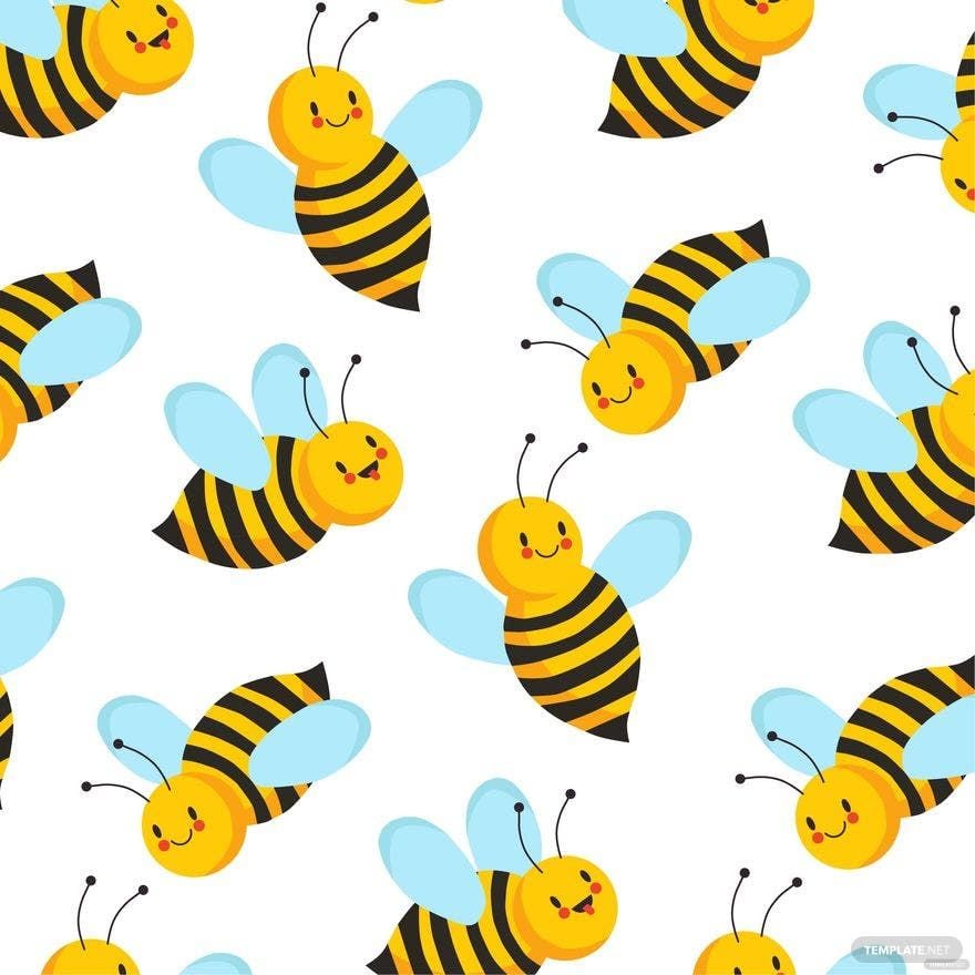 Bumblebee Vector in Illustrator, EPS, SVG, JPG, PNG