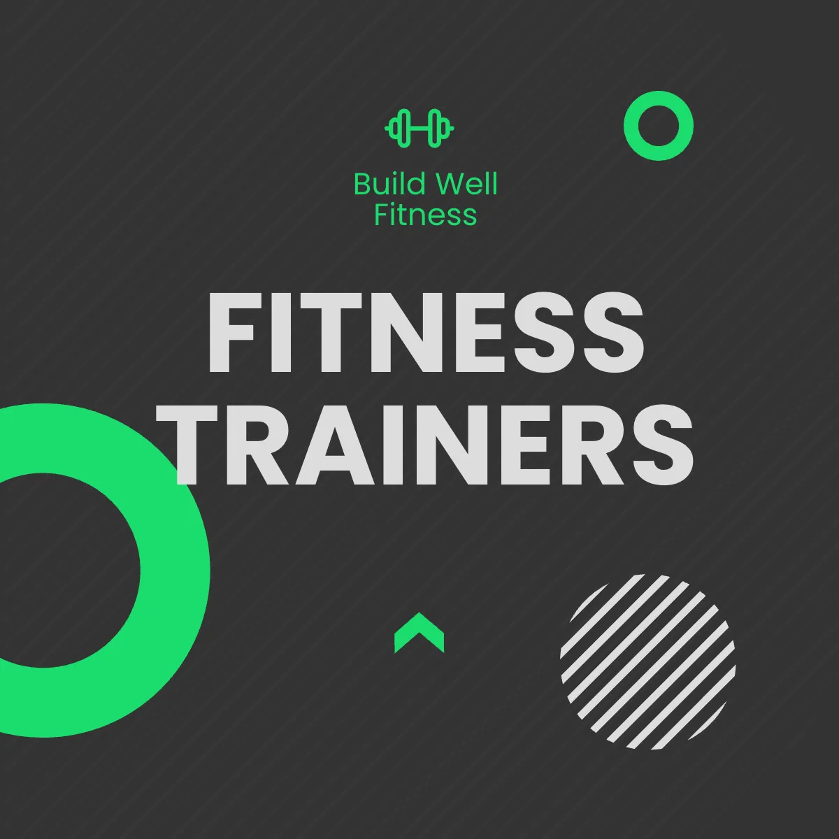 Free Fitness Trainer Puzzle Post, Instagram, Facebook Template to Edit Online