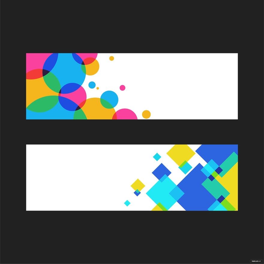 Free Abstract Banner Vector