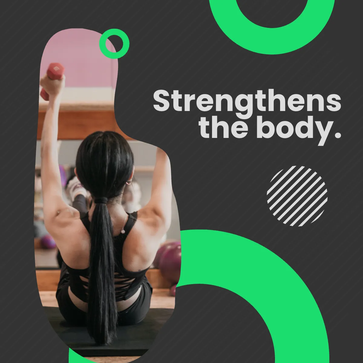 Free Fitness Puzzle Post, Instagram, Facebook Template to Edit Online