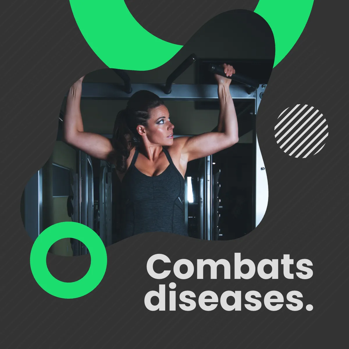 Free Fitness Puzzle Post, Instagram, Facebook Template to Edit Online