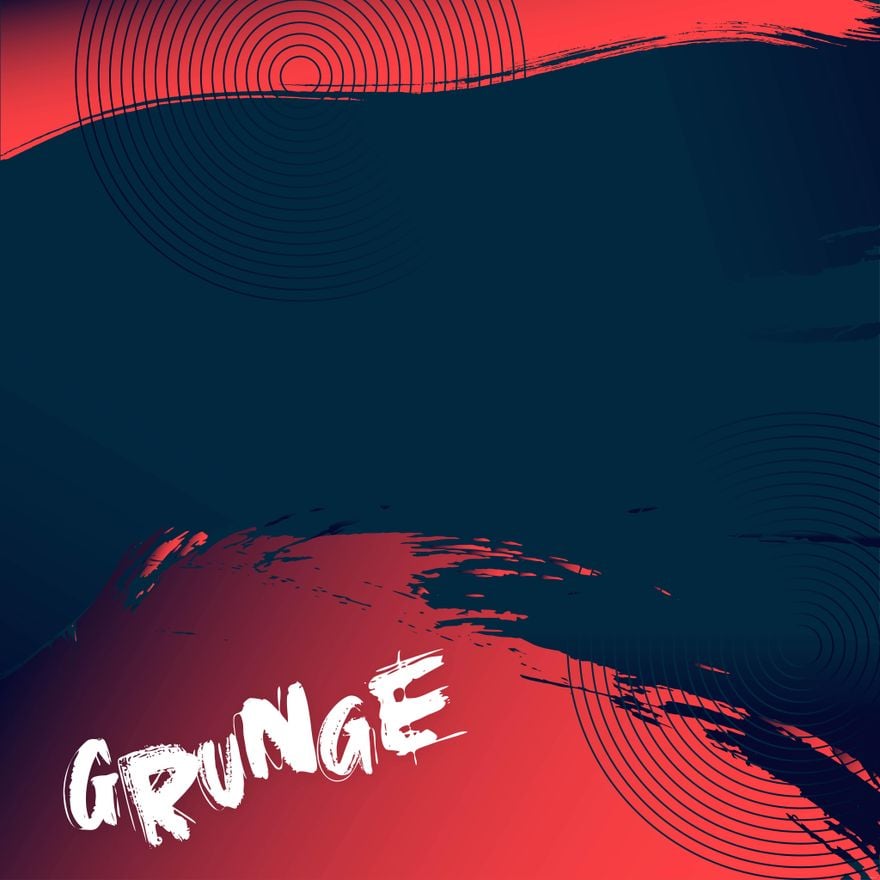 Grunge Banner Illustration