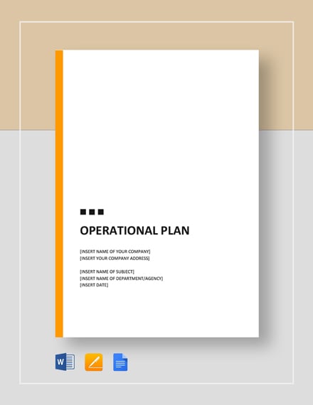 operational plan