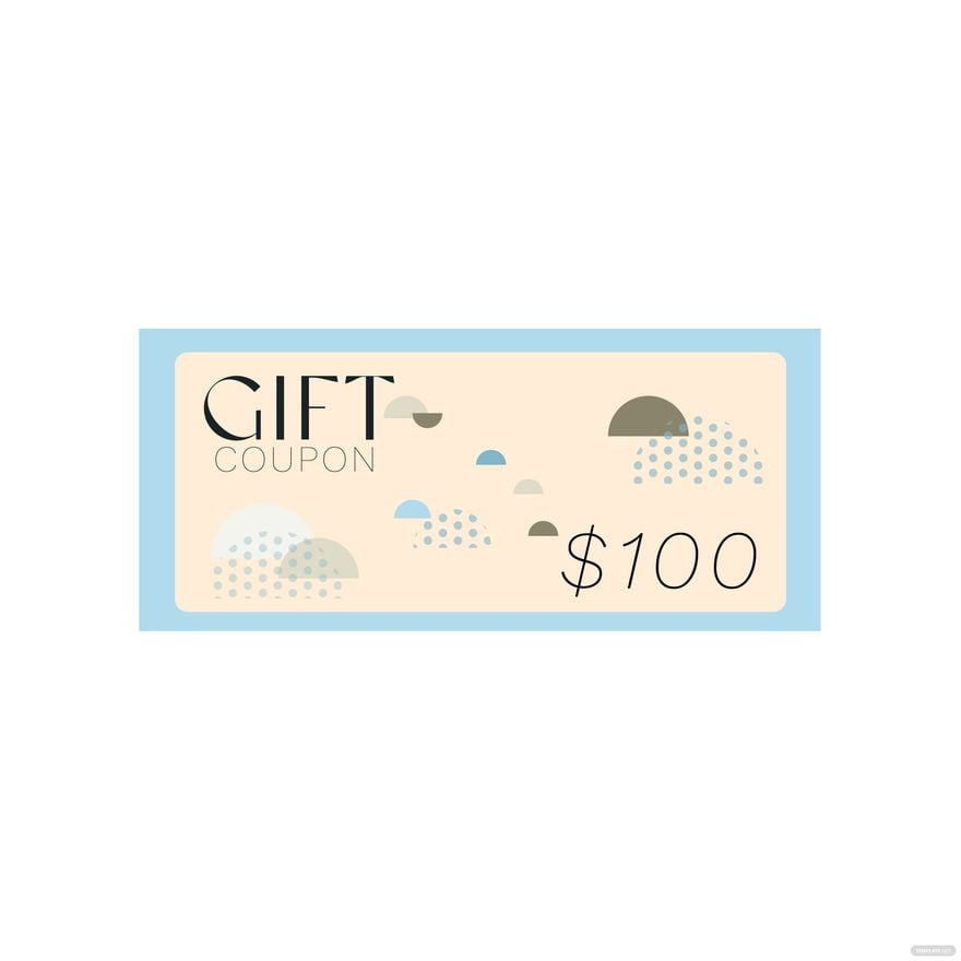Gift Coupon Vector