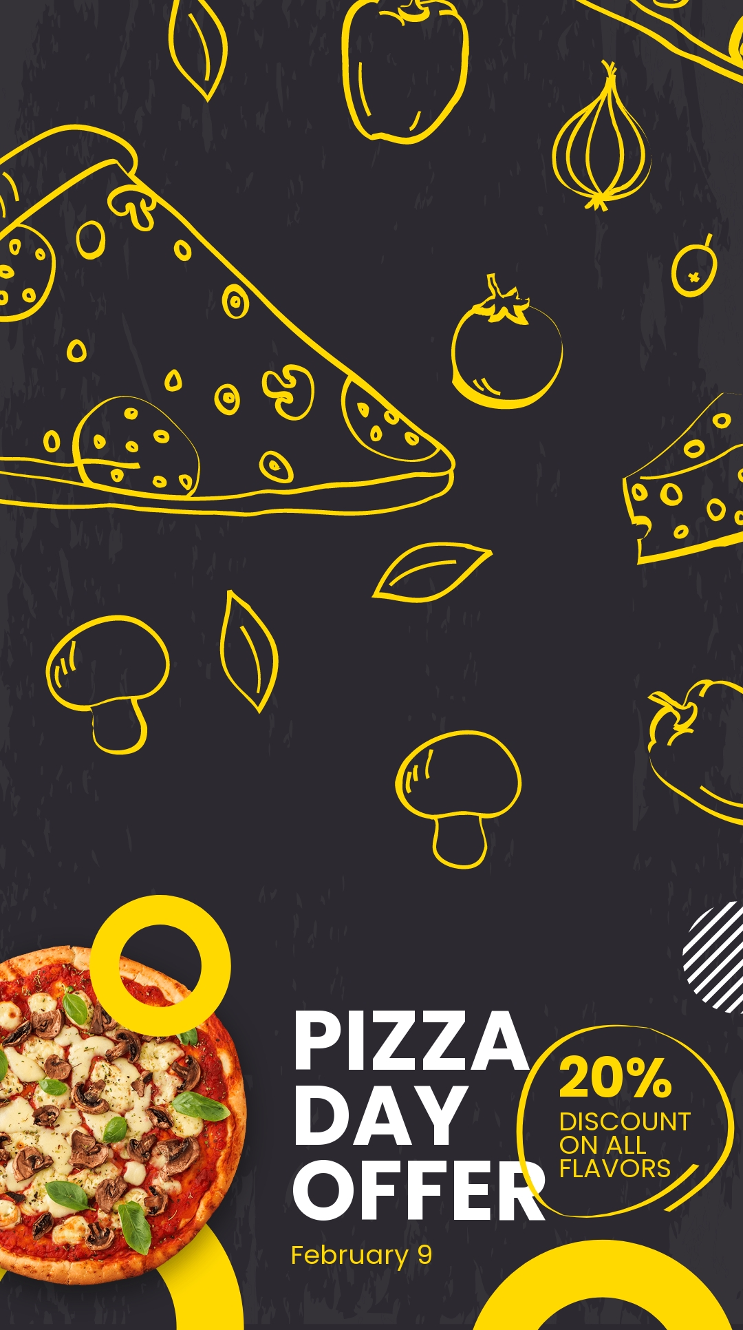 National Pizza Day Templates - Images, Background, Free, Download |  