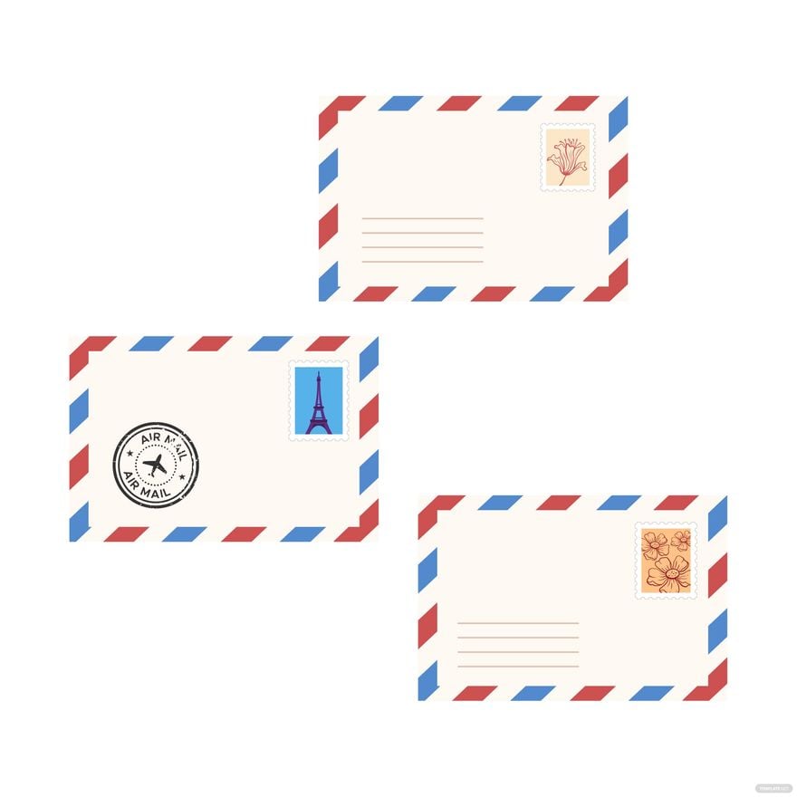 Mail Envelope Vector in Illustrator, EPS, SVG, JPG, PNG