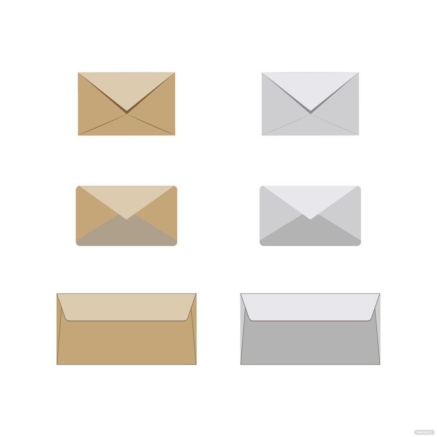 Closed Envelope Vector in Illustrator, EPS, SVG, JPG, PNG