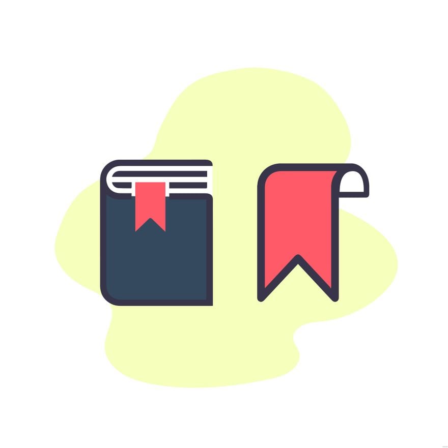 Bookmark Icon Illustration