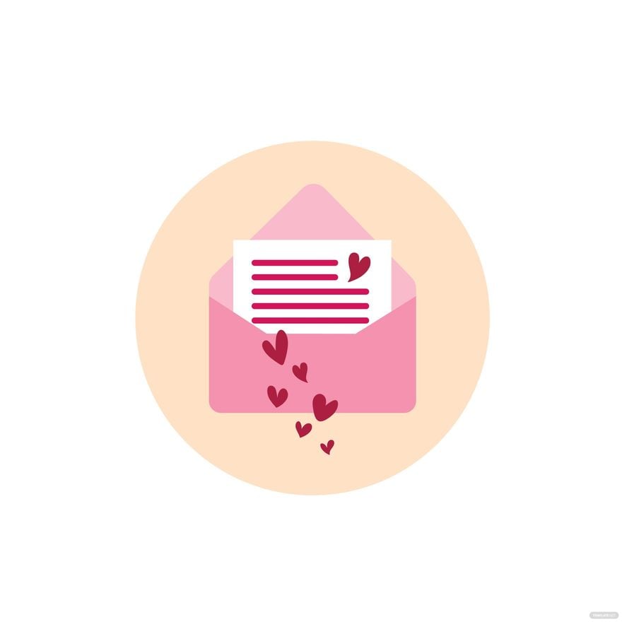 Free Heart Envelope Vector in Illustrator, EPS, SVG, JPG, PNG