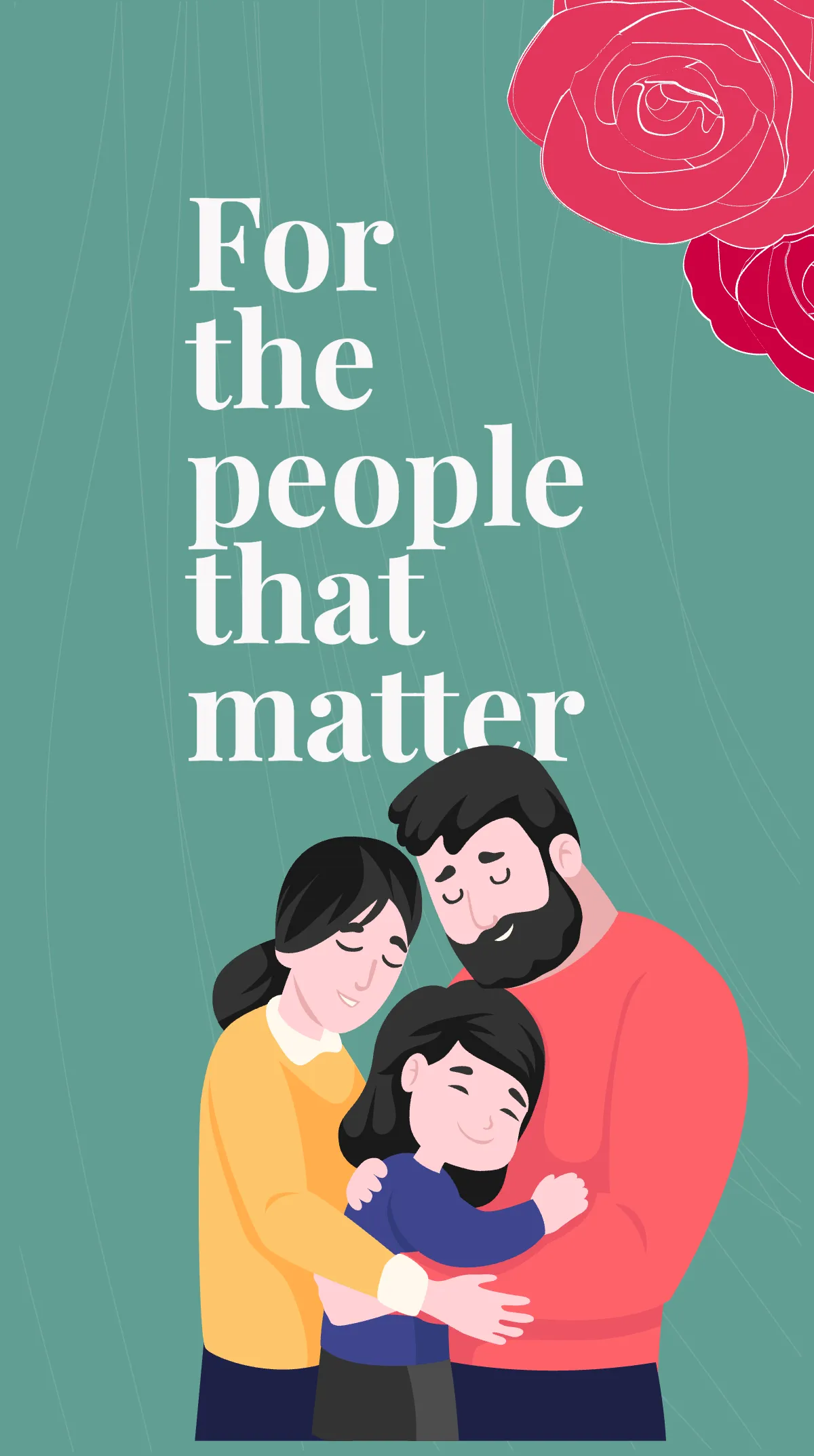 Free Happy Rose Day Instagram Story Template to Edit Online