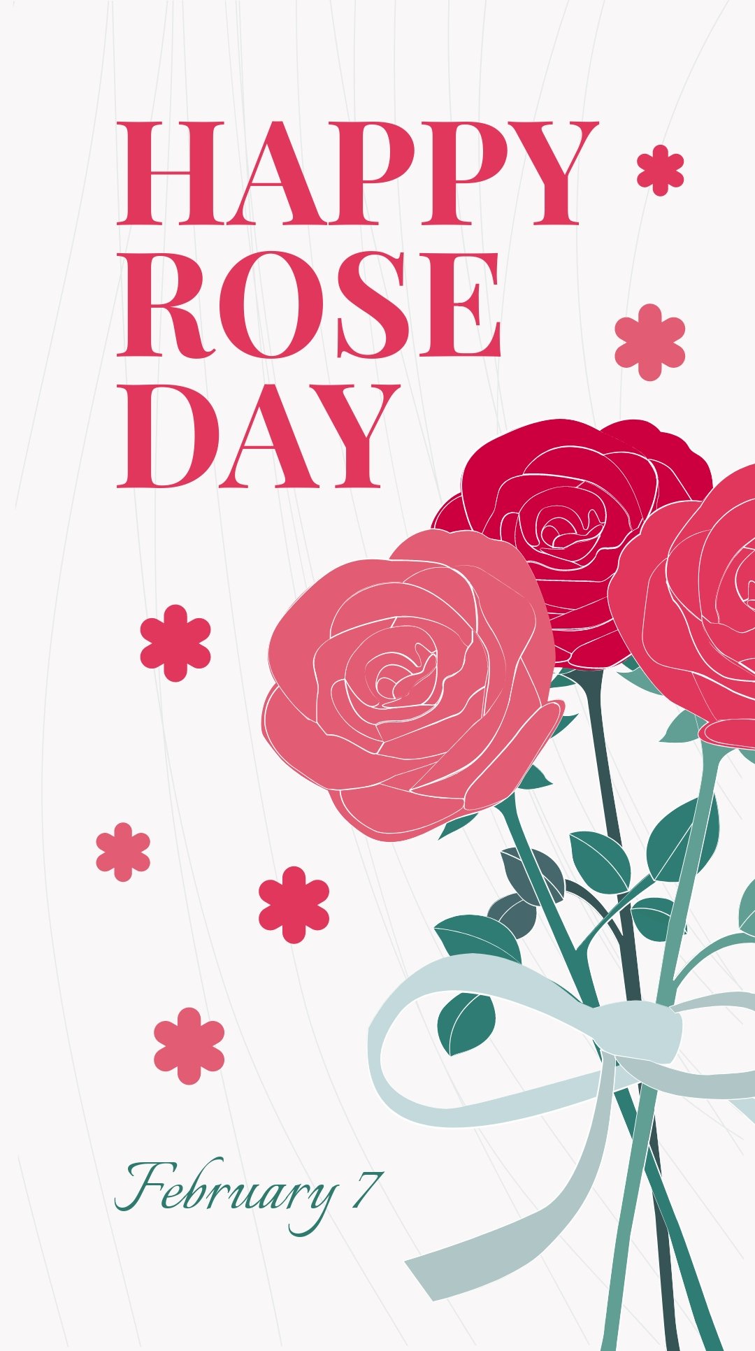 Happy Rose Day Instagram Story Template
