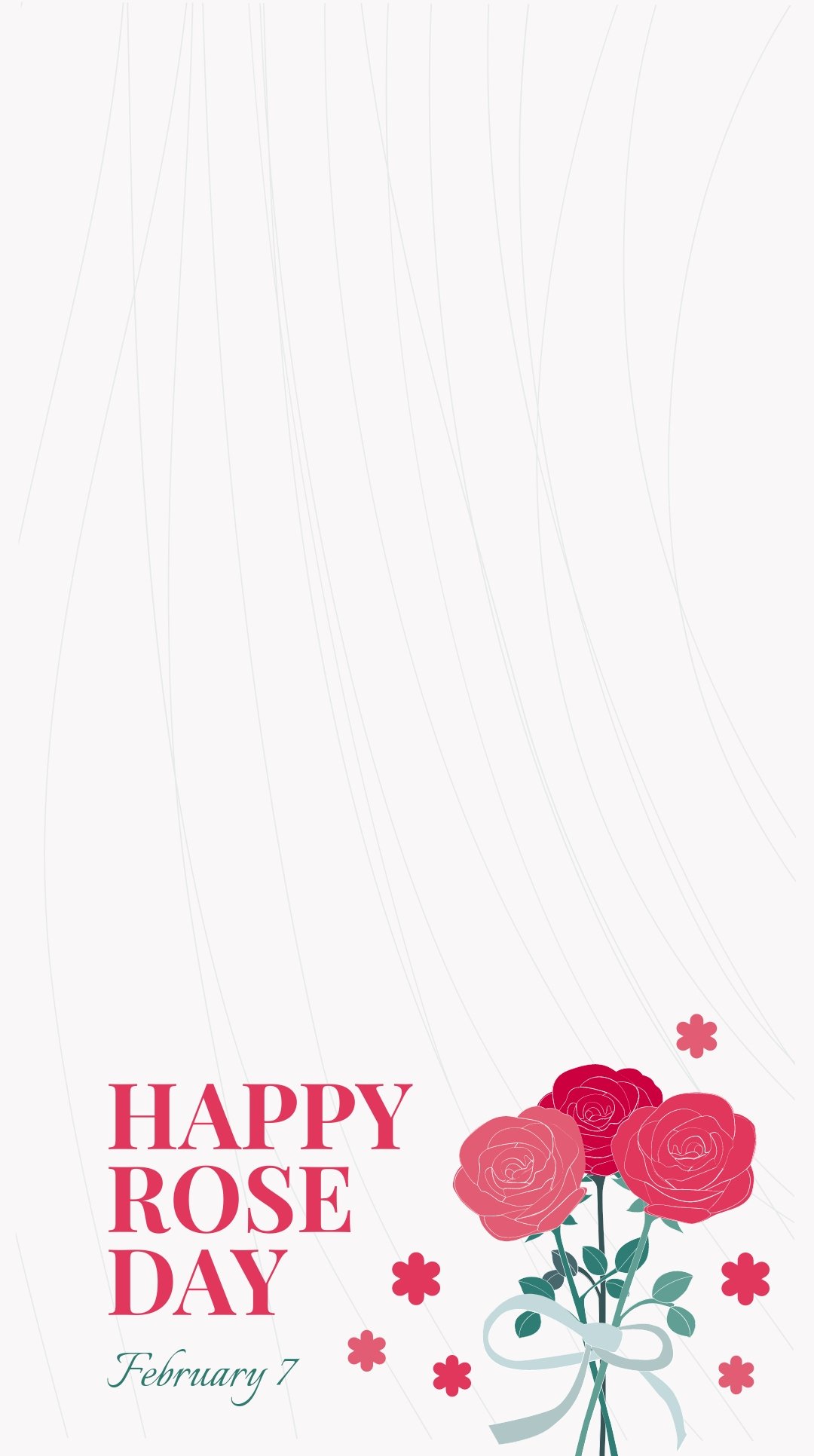 Happy Rose Day Snapchat Geofilter Template