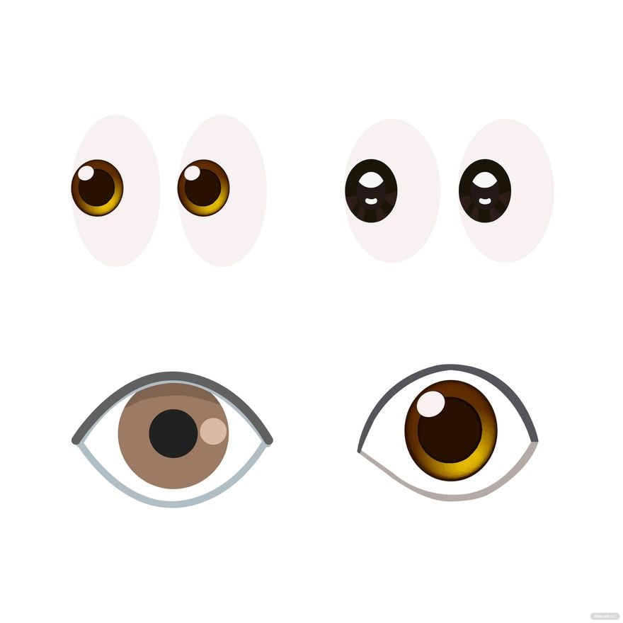 Eyes Emoji Vector
