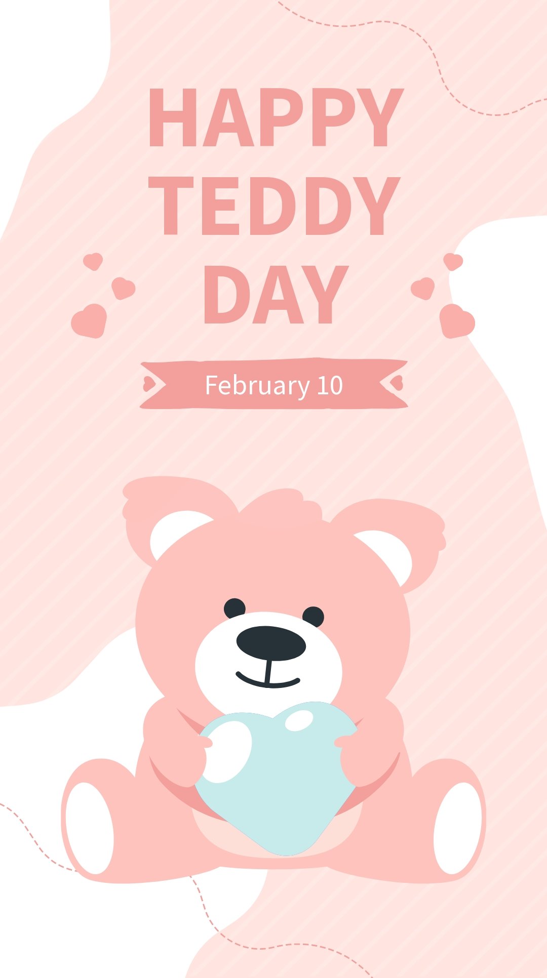 Happy Teddy Day Instagram Story Template