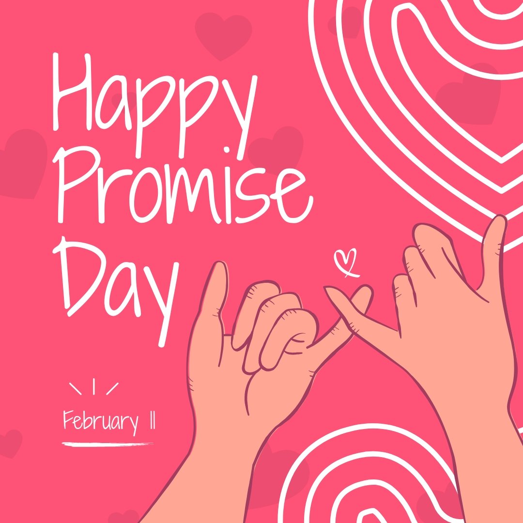 Happy Promise Day Instagram Post Template