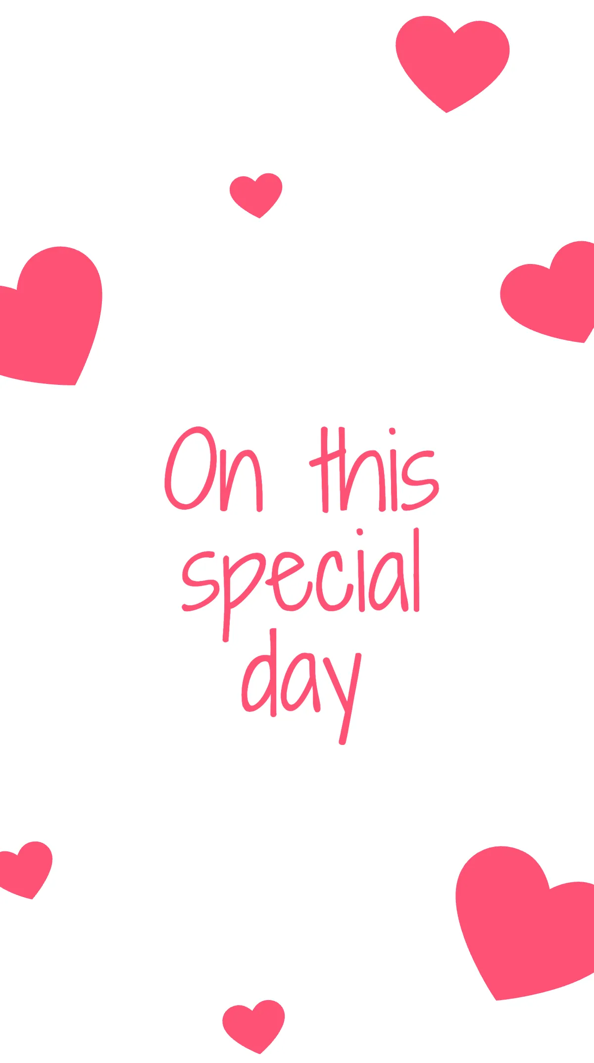 Free Happy Promise Day Instagram Story Template to Edit Online