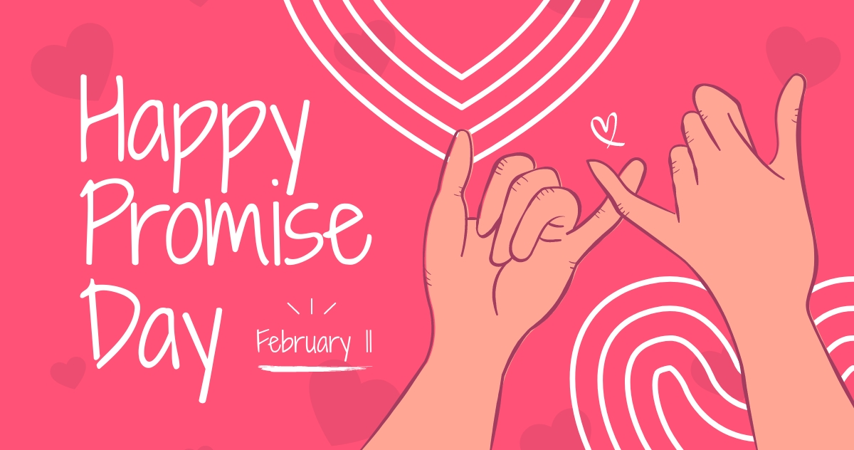 Happy Promise Day Facebook Post Template