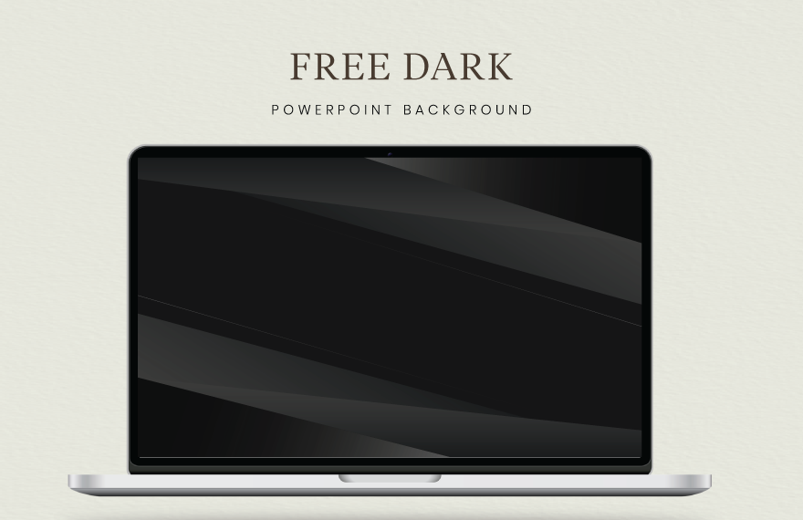 Dark Powerpoint Background in Illustrator, EPS, SVG, JPG