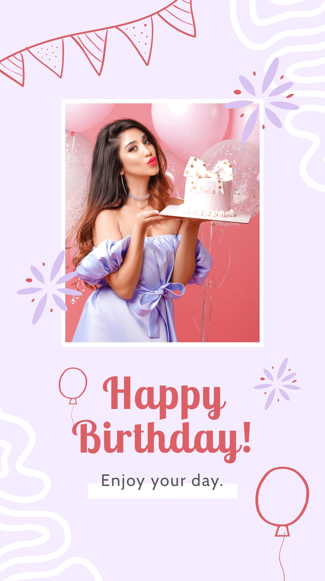 Free Happy Birthday Whatsapp Status Template Template