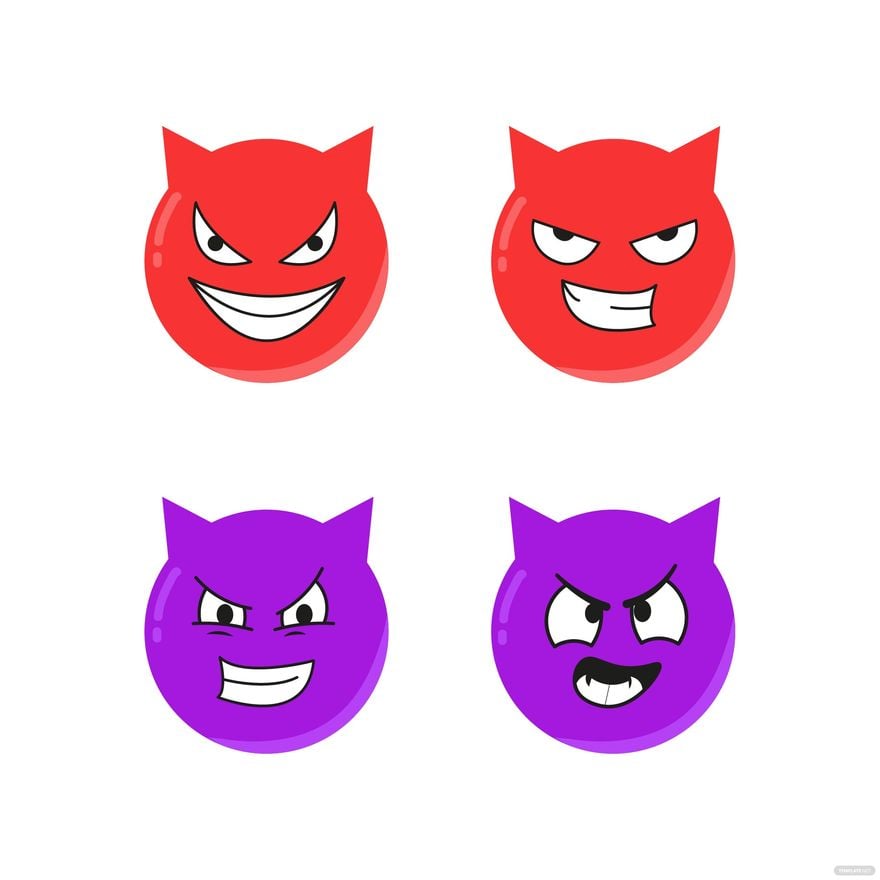 Free Evil Smiley Face Vector