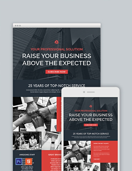 Free Corporate Email Newsletter Template 64 Free Corporate Email Newsletter Template