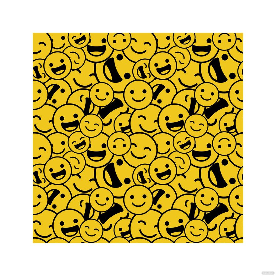 Free Smiley Pattern Vector