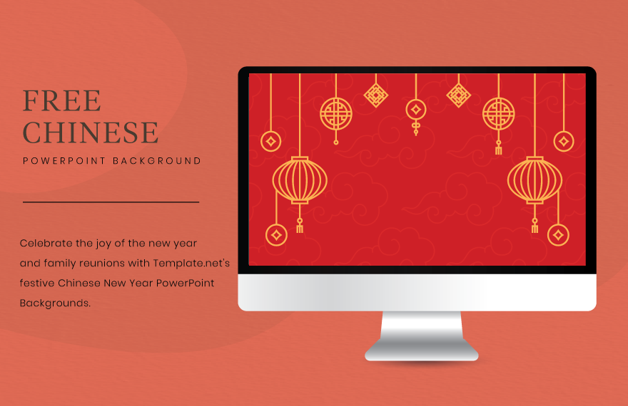 Chinese New Year Powerpoint Background in Illustrator, EPS, SVG, JPG