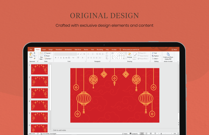 Chinese New Year Powerpoint Background