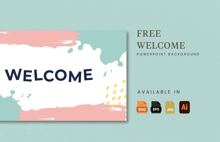 Welcome Powerpoint Background