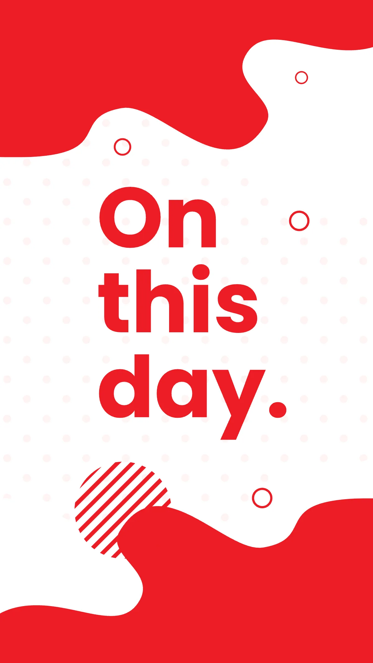 Free National Donor Day Instagram Story Template to Edit Online