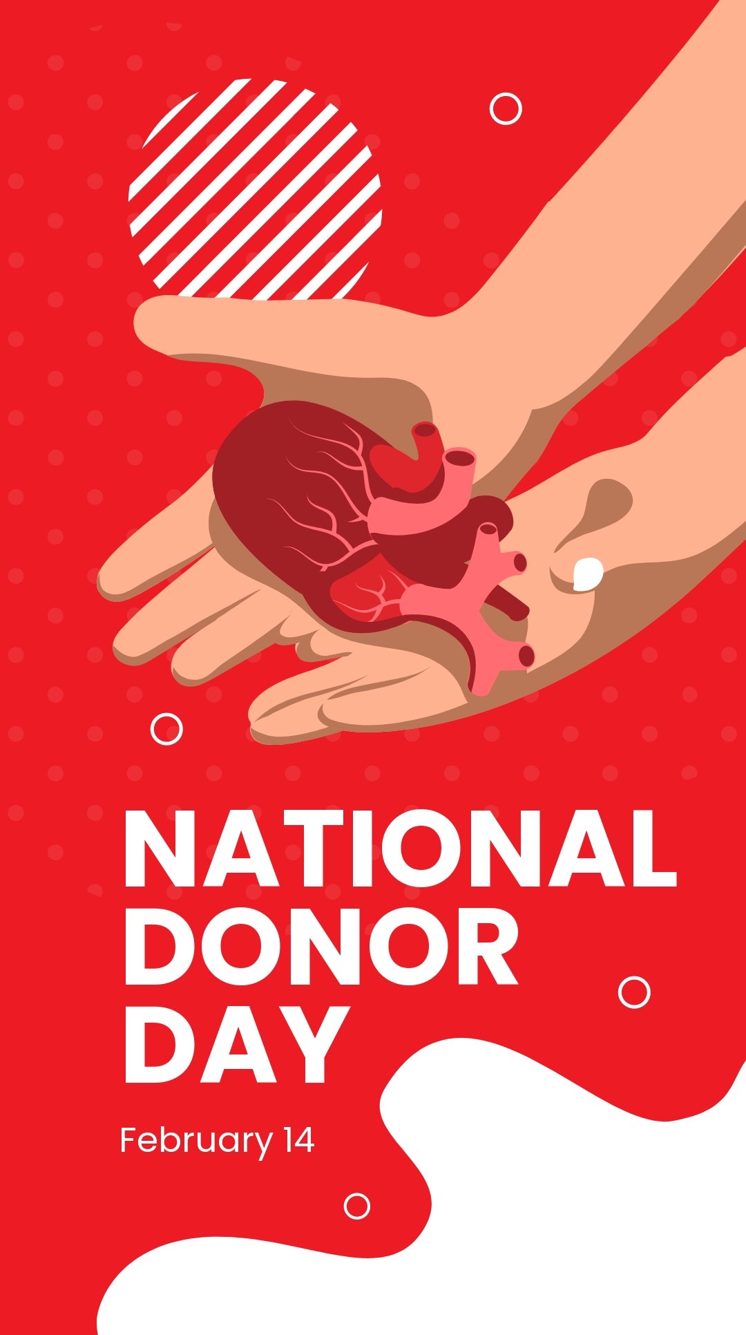 National Donor Day Instagram Story Template