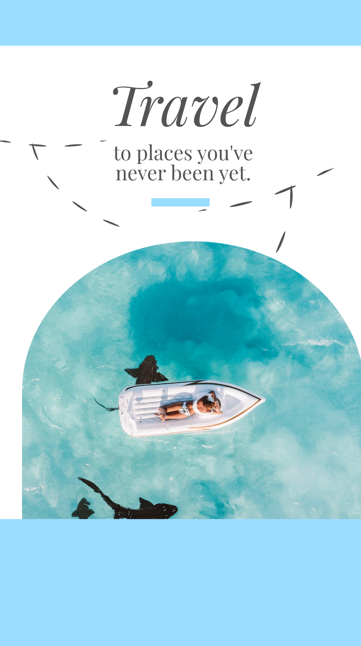 Free Travel Whatsapp Status Template to Edit Online