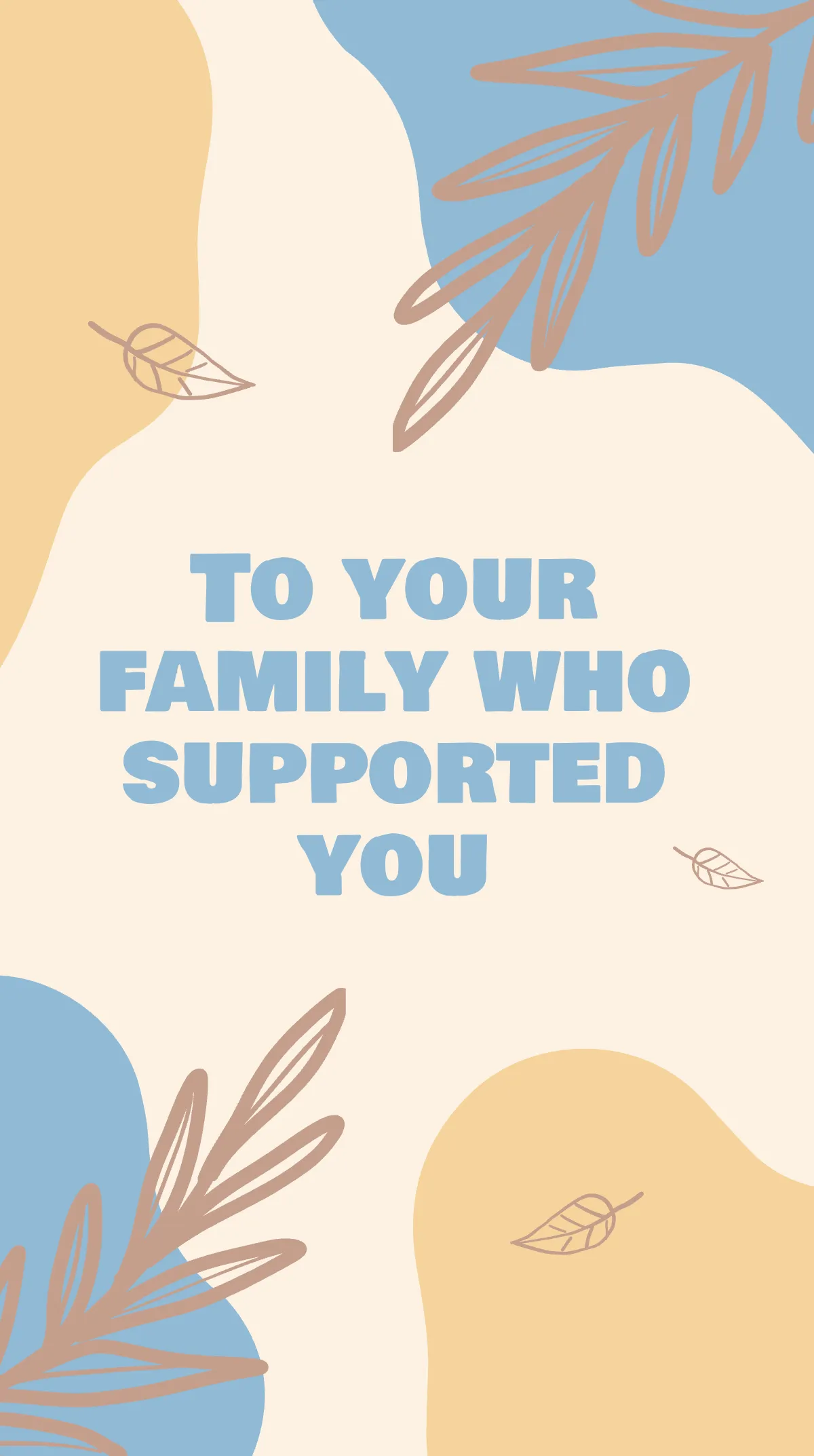 Free Family Day Instagram Story Template to Edit Online