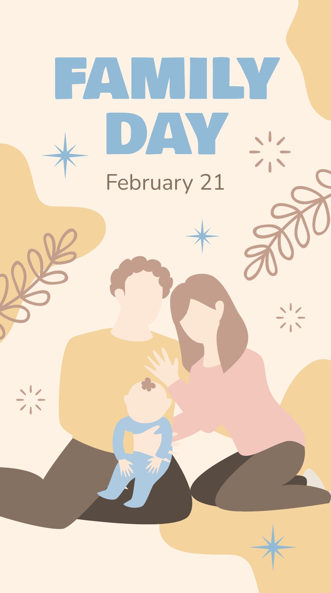 Free Family Day Instagram Story Template