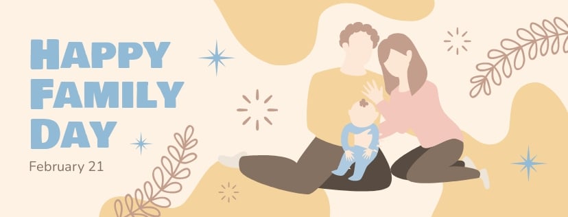 Family Day Facebook Cover Template