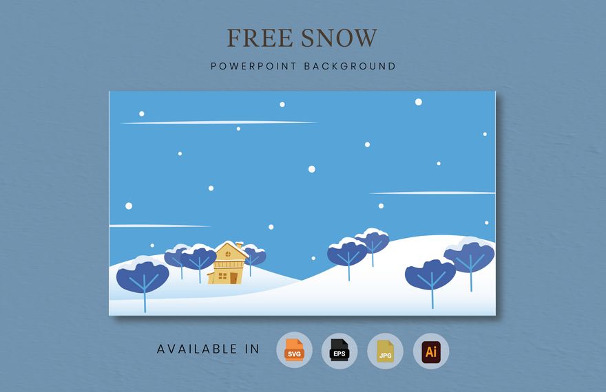 Snow Powerpoint Background