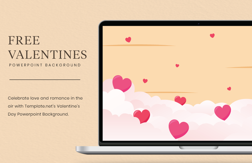 Valentines Day Powerpoint Background in Illustrator, EPS, SVG, JPG