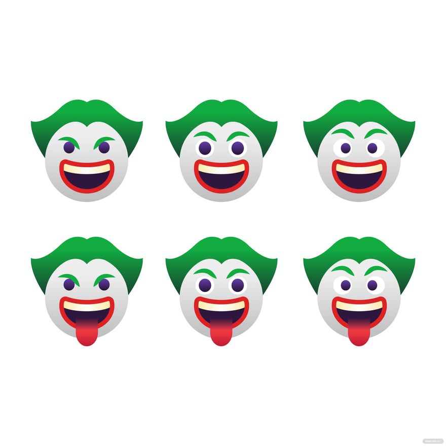 Joker Smiley Vector