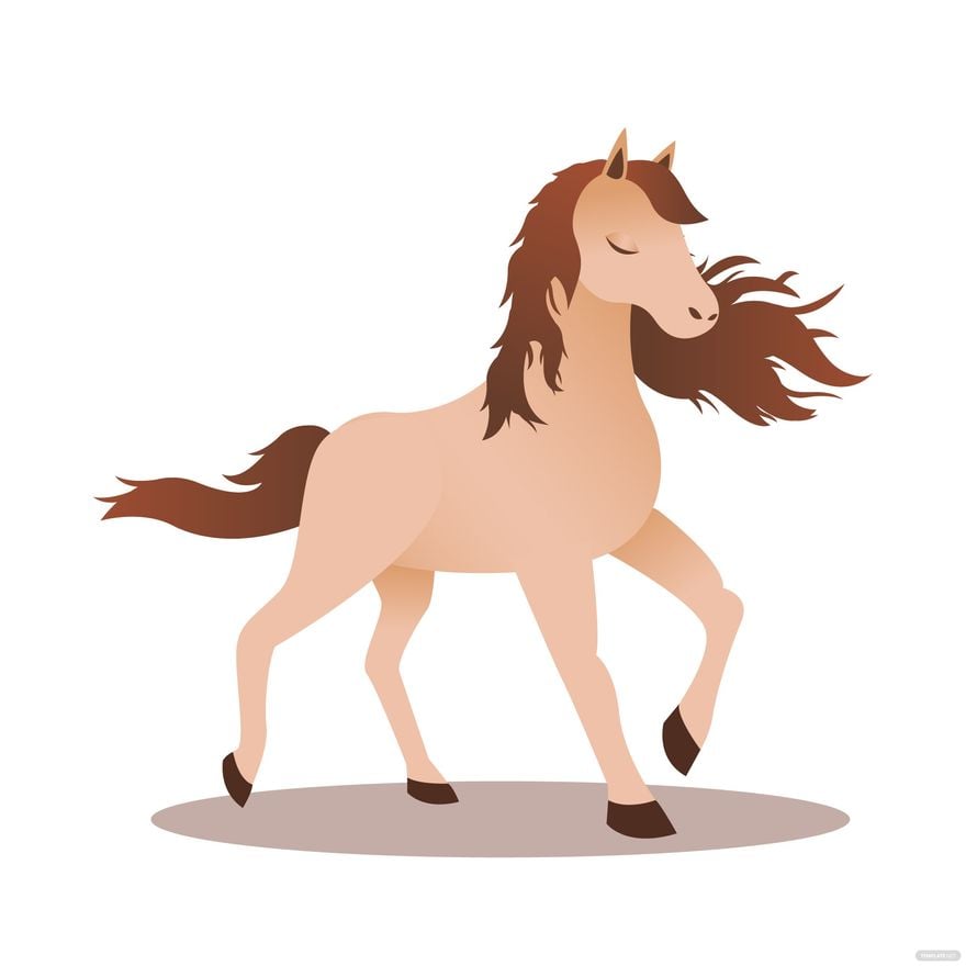 Free Elegant Horse Vector in Illustrator, EPS, SVG, JPG, PNG
